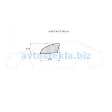 Chevrolet Lacetti/ Optra 4D Sed/ 5D HB 2003- (левая передняя дверь)