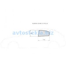 Chevrolet Lacetti/ Optra 5D HB 2003- (левая задняя дверь)