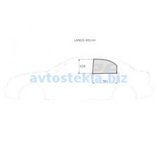 Daewoo Lanos 4D Sed 1997-2003/Chevrolet Lanos 2005-2009 (левая задняя дверь)