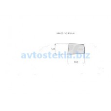 DAEWOO GENTRA/Chevrolet Aveo 5D 2006-2011 (левая задняя дверь)