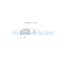 Ford Mondeo IV 4/5D Hb 2007-2015 (правая задняя дверь)