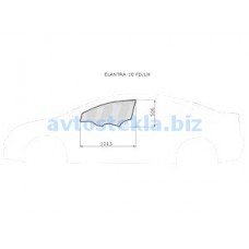 Hyundai Elantra V/Avante Sed (левая передняя дверь) 2011-