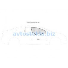 Hyundai Elantra V/Avante Sed (правая передняя дверь) 2011-