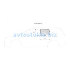 Mitsubishi Outlander II XL 5D 2007-2012/ Citroen C-Crosser/ Peugeot 4007 (левая задняя дверь)