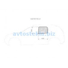 Nissan Terrano 2014- /Renault Duster/ Dacia Duster 5D 2010- (левая задняя дверь)