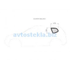Nissan Terrano 2014- /Renault Duster/ Dacia Duster 5D 2010- (заднее левое кузовное)