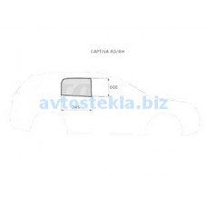 Saturn VUE 2007-2009/Chevrolet Captiva/ Opel Antara 5D 2007- (правая задняя дверь)