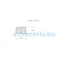 Chevrolet Aveo 5D  (Holden Barina TK) 2006-2011 (правая задняя дверь)