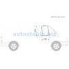 Ford Transit III Van 2000- (правая передняя дверь)